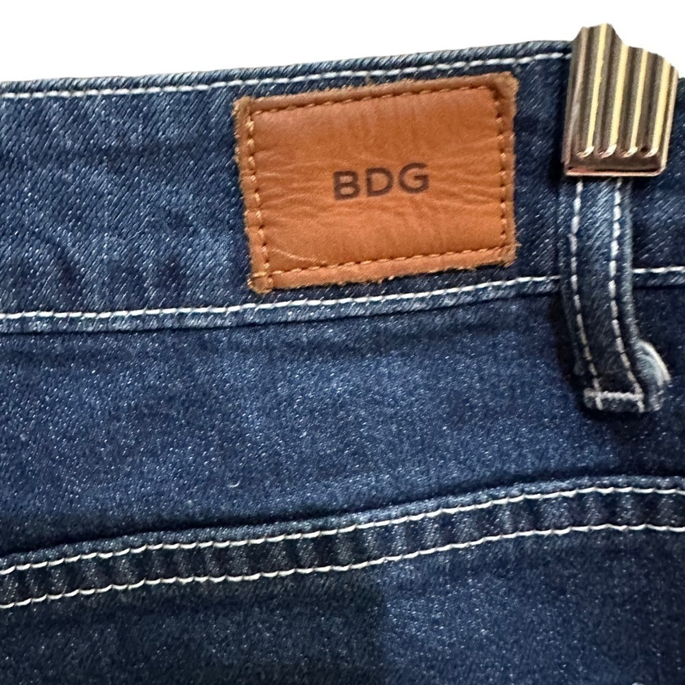 BDG Super High Rise‎ Foxy Jean Denim Shorts Button Fly Womens Size 25 - Picture 3 of 5